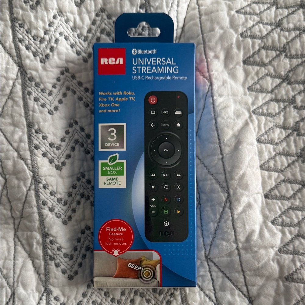 RCA Bluetooth Universal Streaming Remote - Black